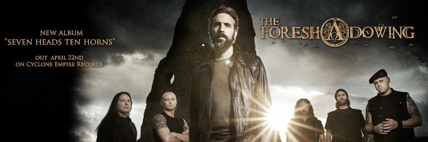 THE FORESHADOWING banner