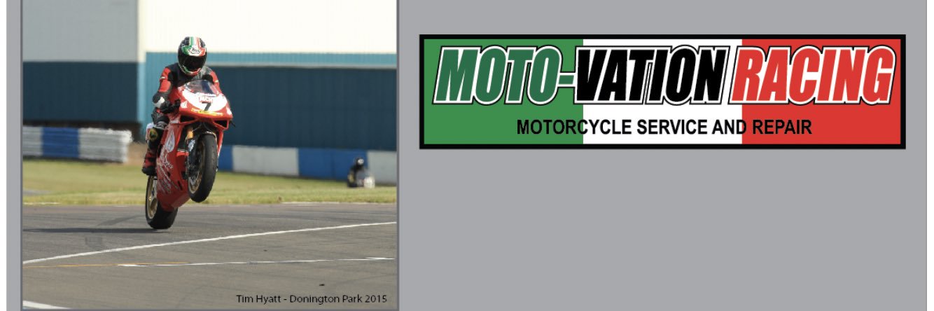 Tim Hyett moto banner