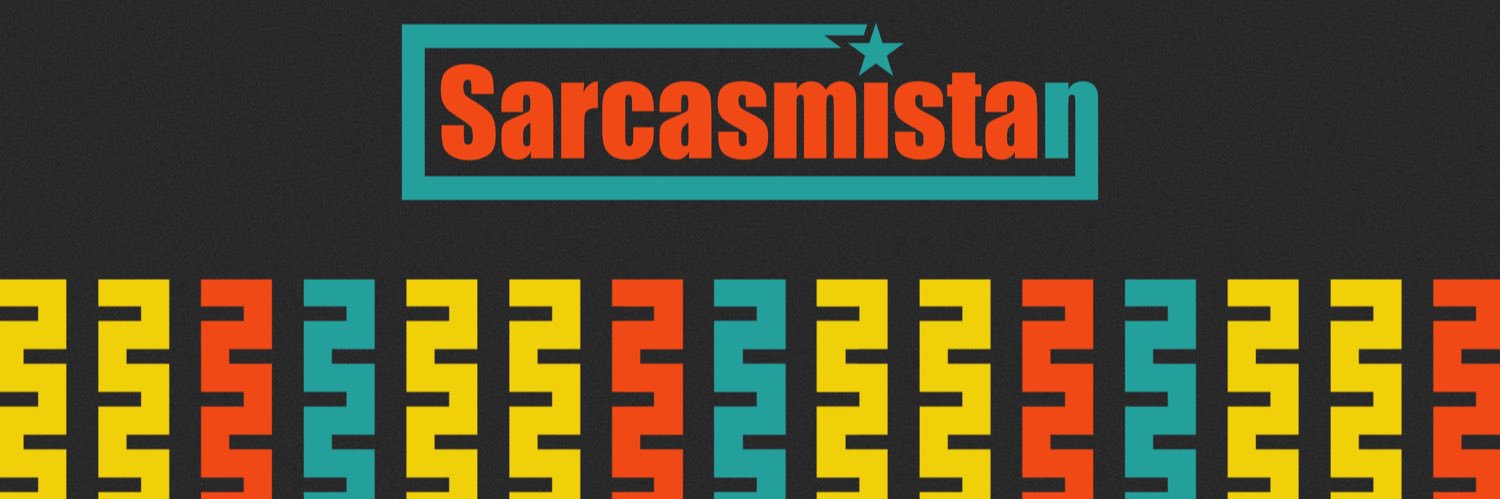 sarcasmistan's profile banner image