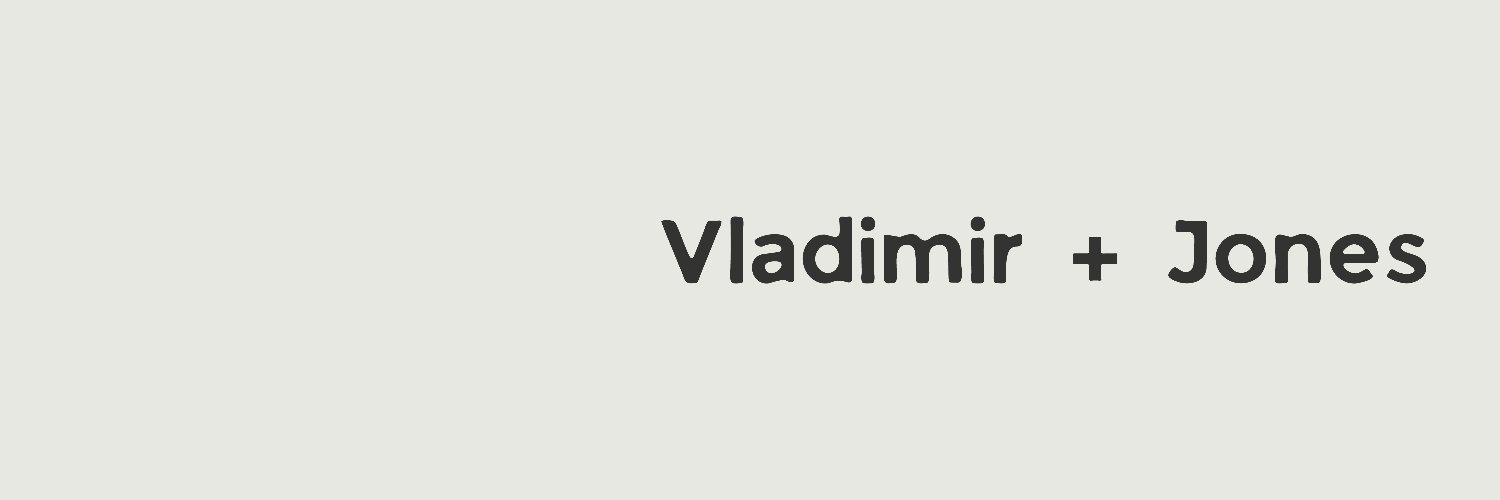 Vladimir Jones banner