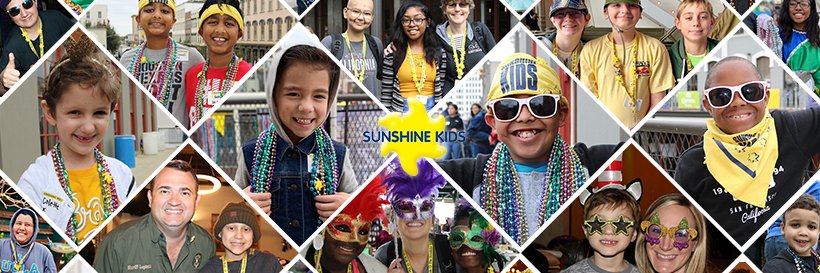 The Sunshine Kids banner