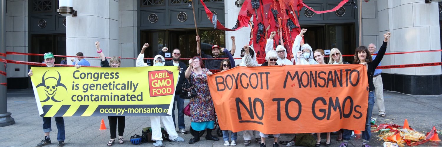Occupy Monsanto banner