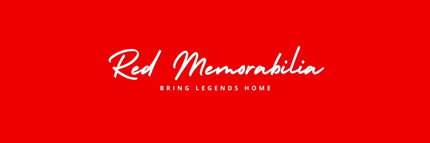 Red Memorabilia's banner