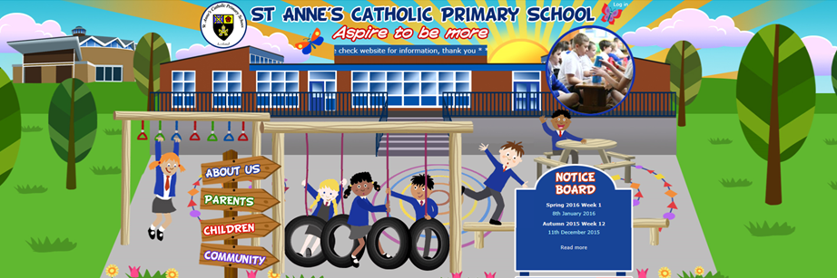 St Anne's Catholic Primary banner