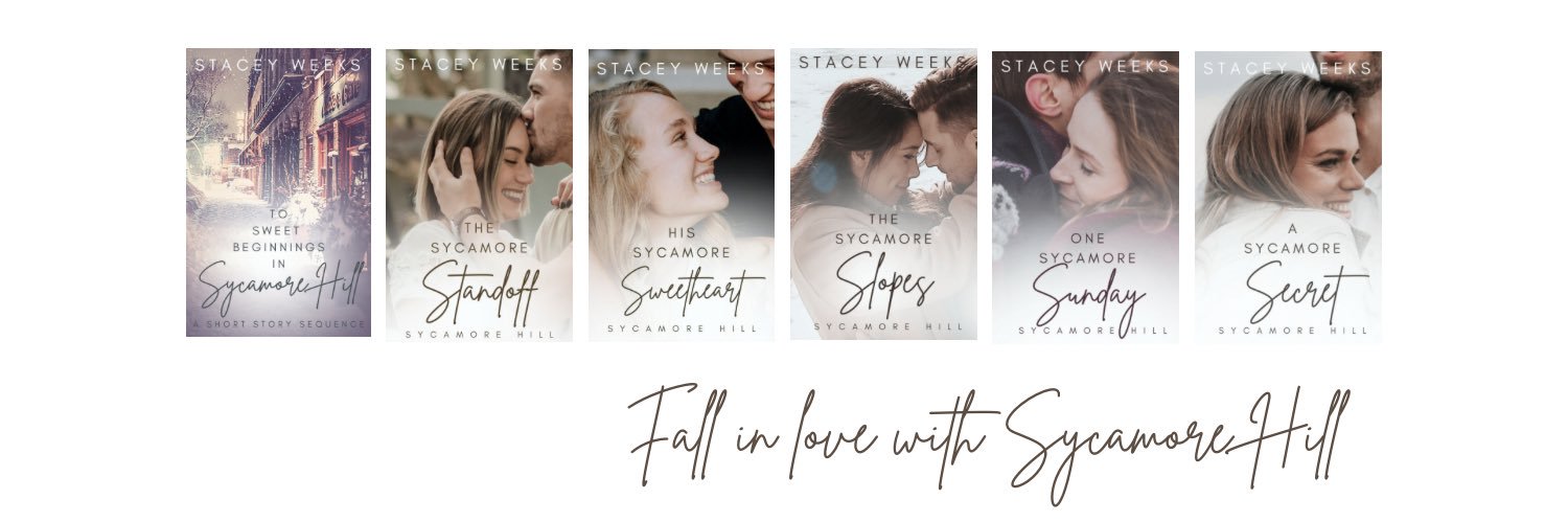 Stacey Weeks - author of the Sycamore Hill series banner