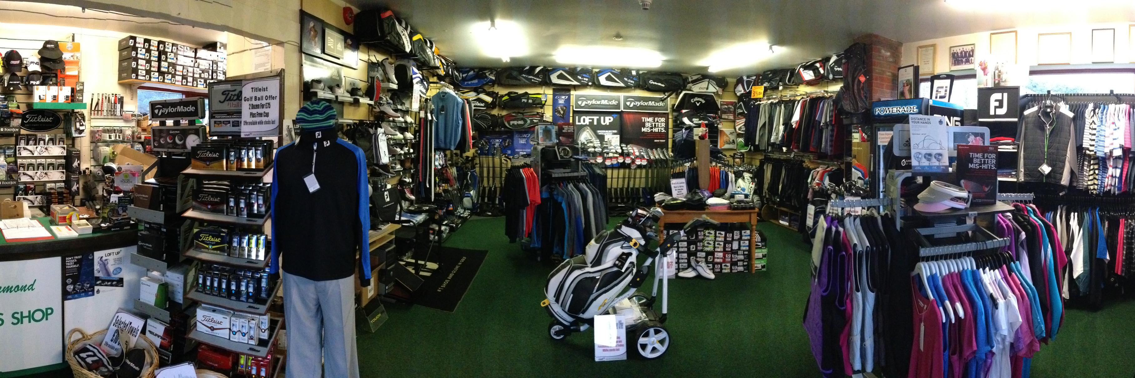 Pro Shop banner