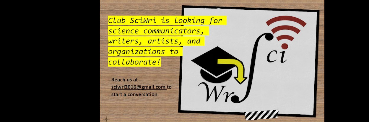 ClubSciWri's banner