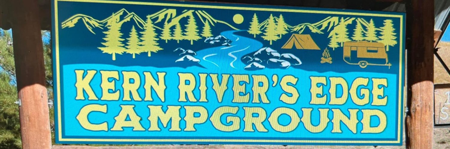 Kern River’s Edge Campground banner