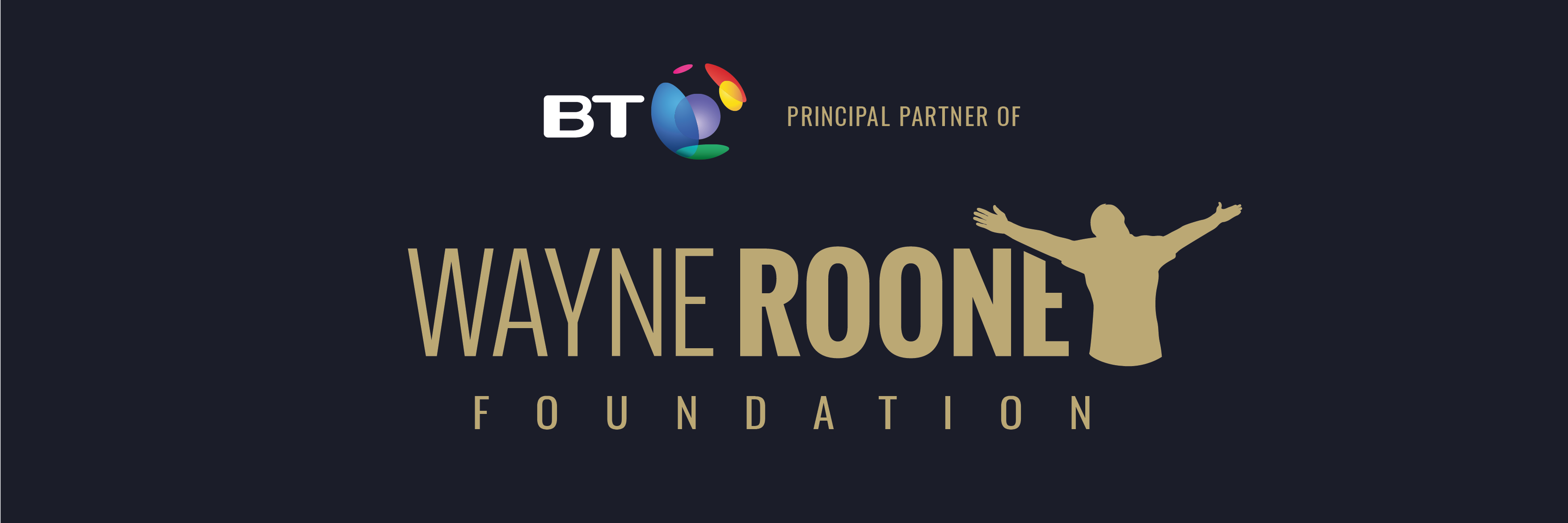 Wayne Rooney Foundation banner