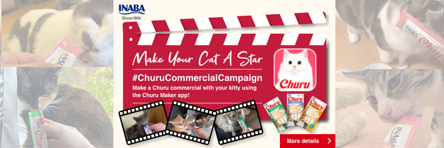 INABA Churu Premium Cat/Dog Treats & Foods banner