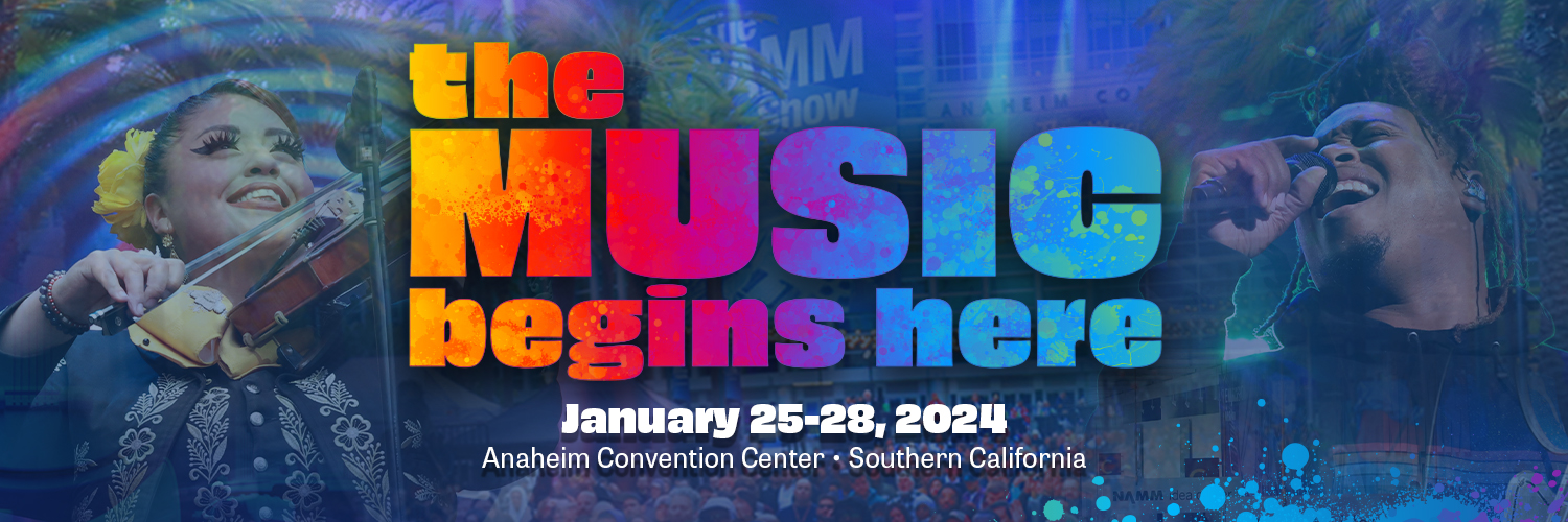 NAMM banner