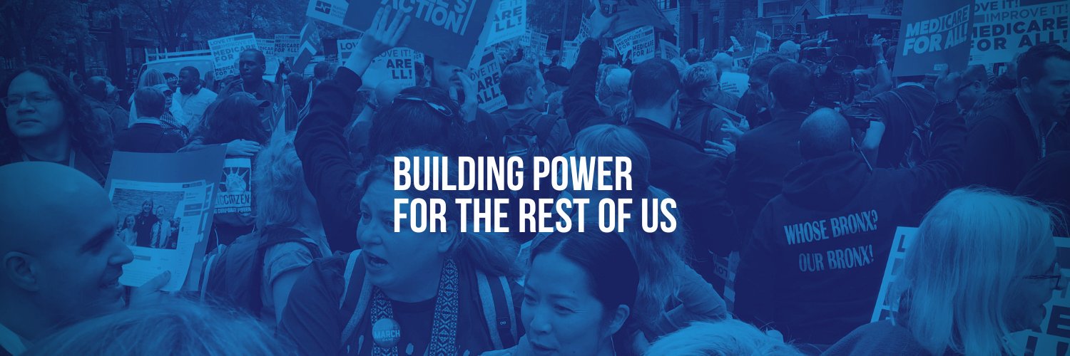 Congressional Progressive Caucus Center's banner