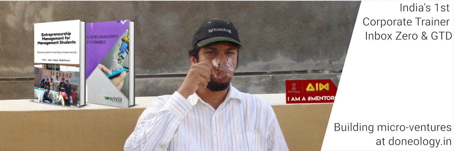 Prof. Arun Kumar वाघचौरे banner