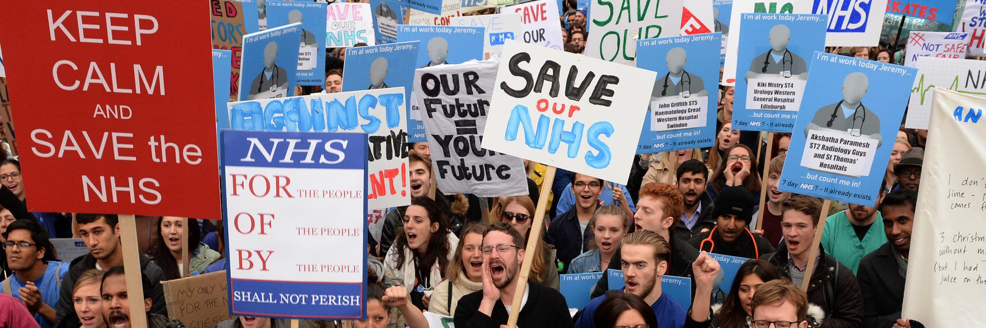 JuniorDoctorsStrike banner