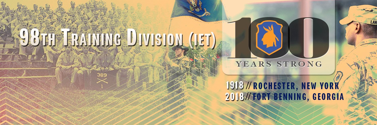 98th Training Div banner