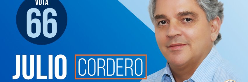 Julio R. Cordero banner