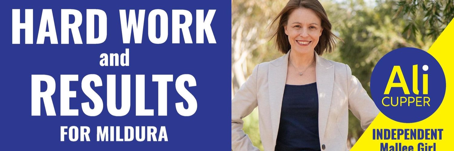 Ali Cupper MP banner