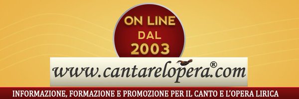 Cantare l'Opera® Profile Banner