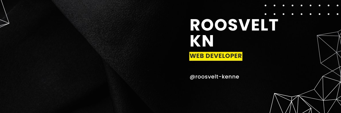 roosveltkn's profile banner image