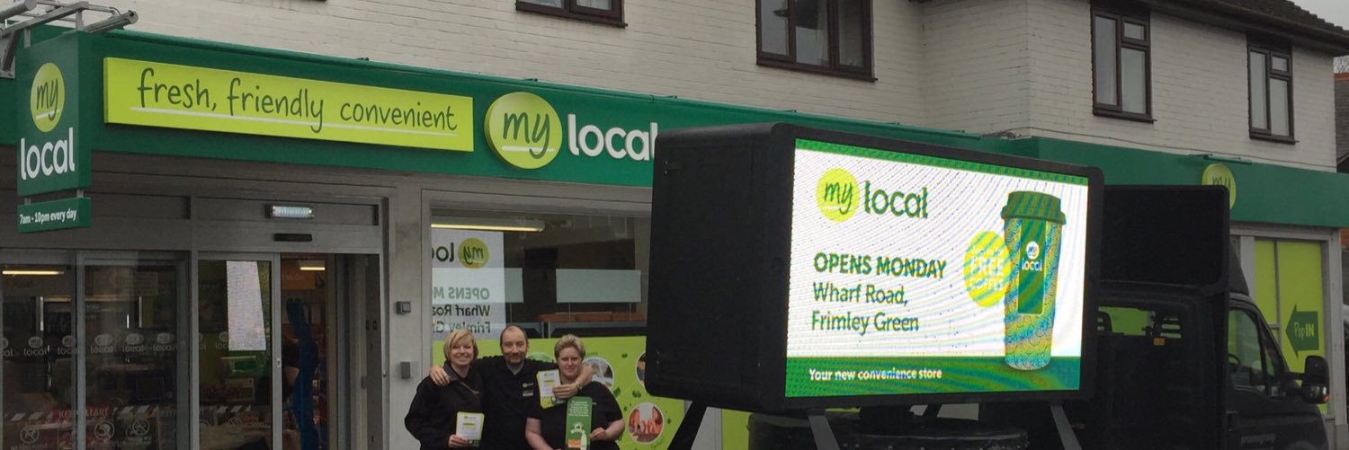 My Local Frimley banner