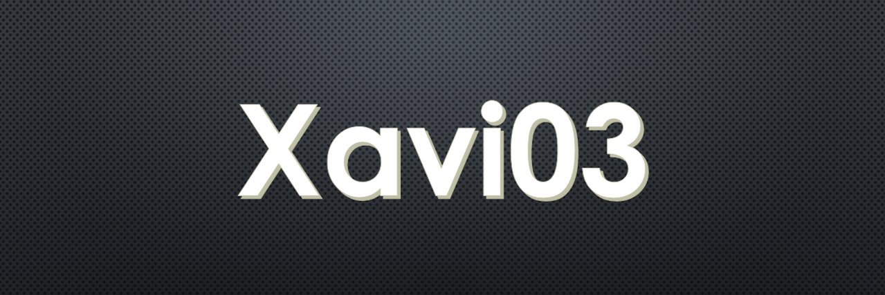 Xavi banner