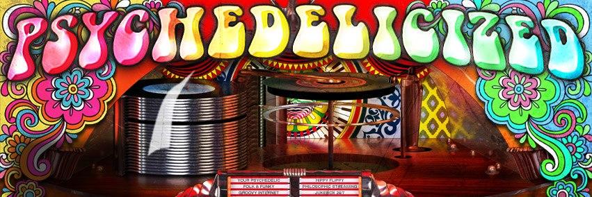 Psychedelicized banner