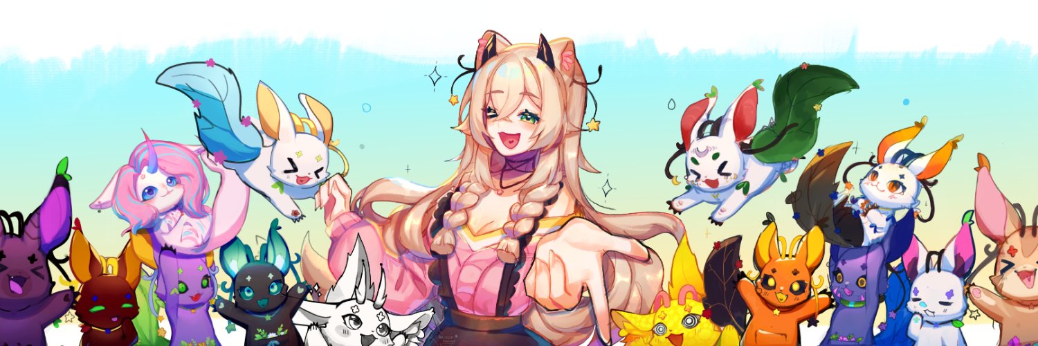 Saura 🌸🦕 dino vtuber's banner