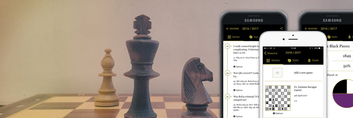 Chess Journal App banner