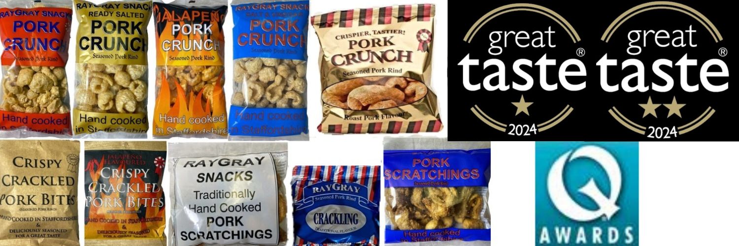 RayGray Snacks banner