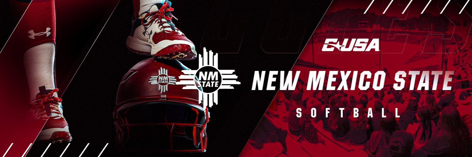 NM State Softball's banner