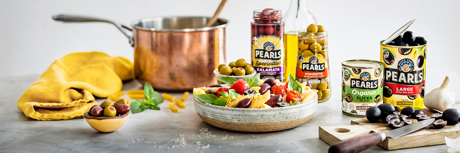 Pearls Olives banner
