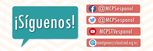 MCPS en Español Profile Banner