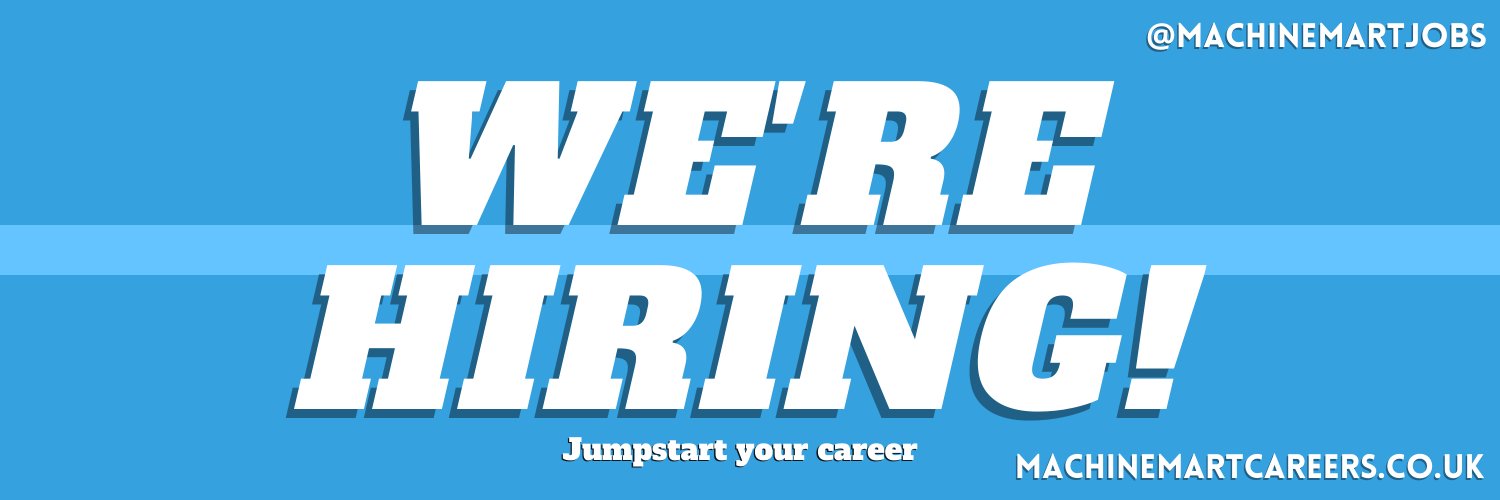 Machine Mart Careers banner