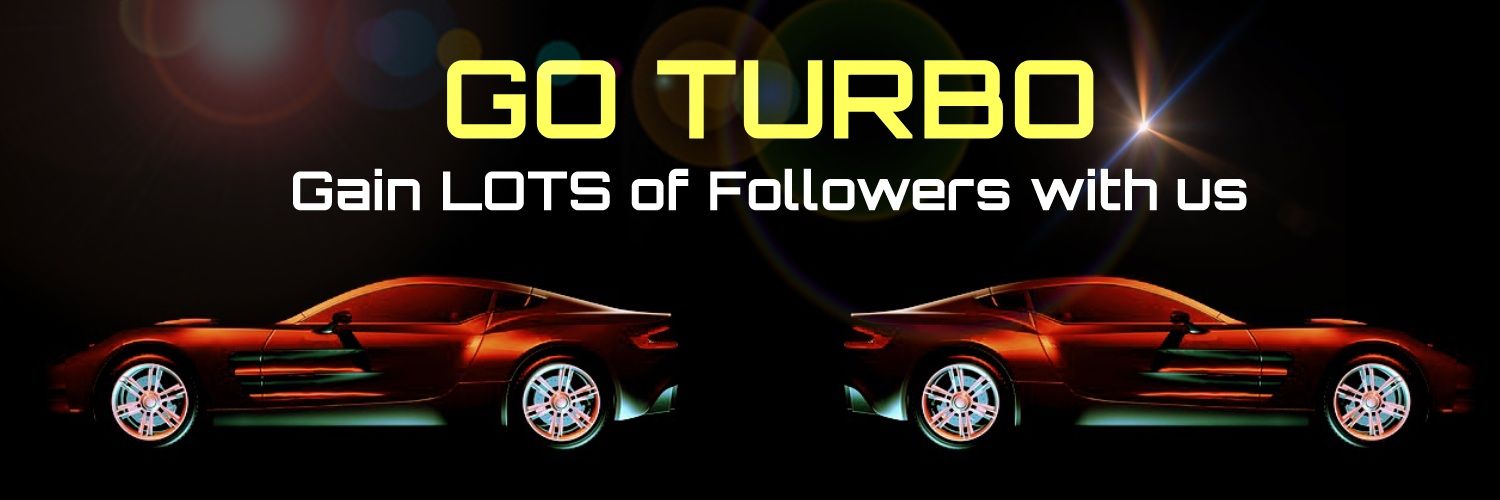 Turbo Gain Followers 🚘 ⚡ banner