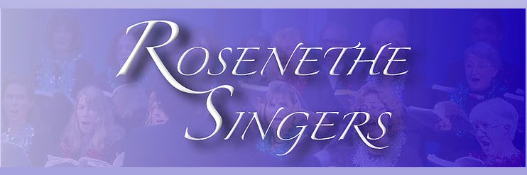 Rosenethe Singers banner