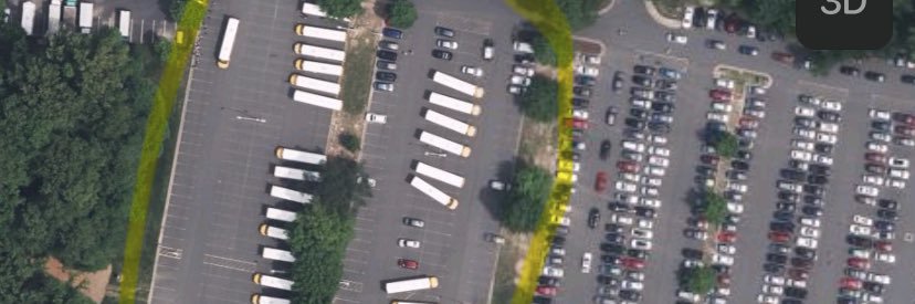 George Mason Parking banner