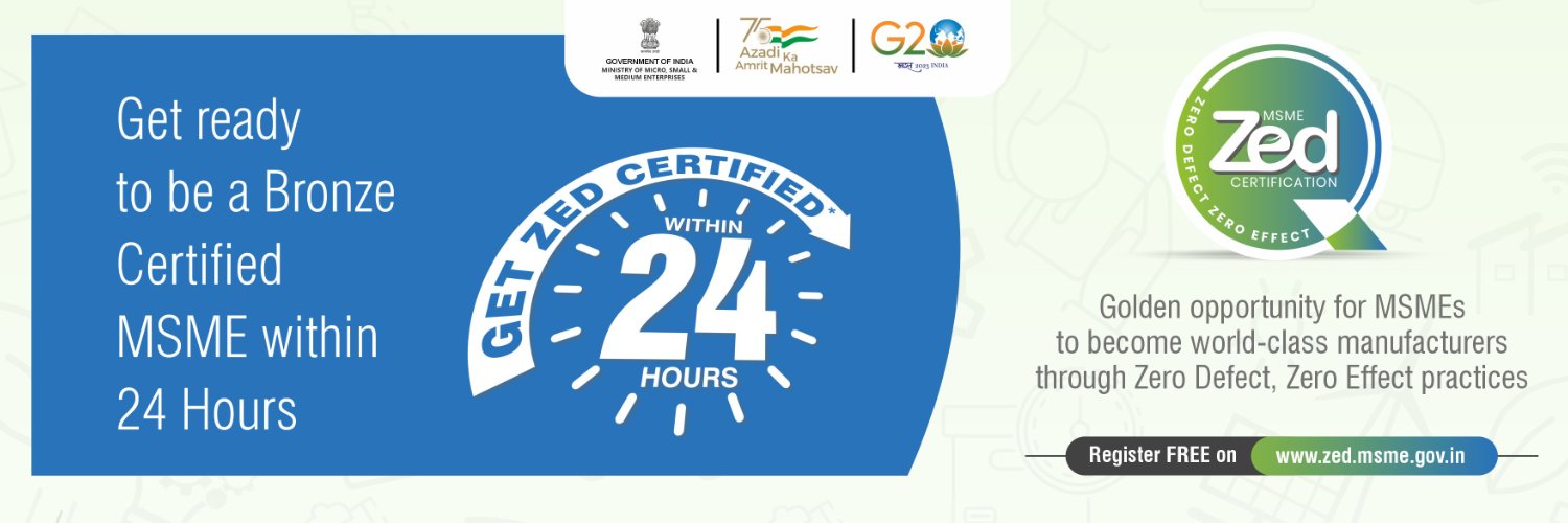 ZED MSME banner