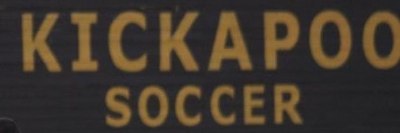 Kickapoo Soccer banner