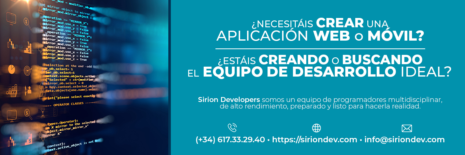 Sirion Developers banner