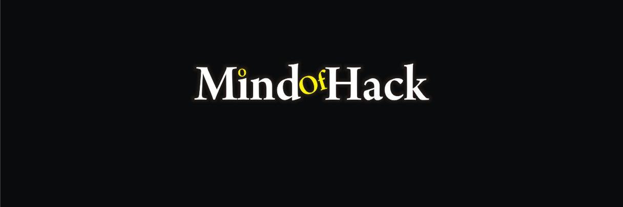 Twitter banner for @MindOfHack