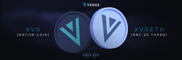 VergeCurrency $XVG | XVGETH Profile Banner