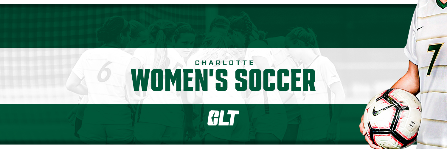 Charlotte Women's Soccer's banner