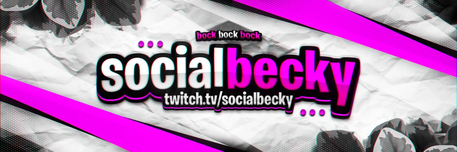 SocialBecky's profile banner image