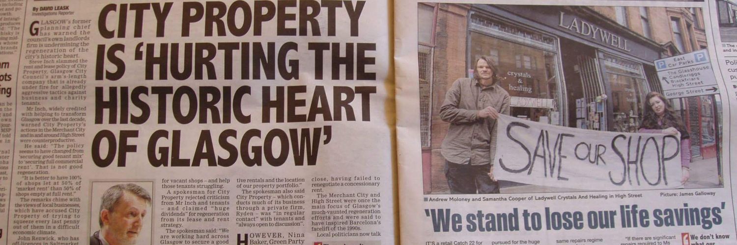 Save #GlasgowsOldestSt High Street's banner