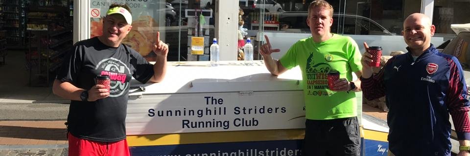 Sunninghill Striders Running Club banner
