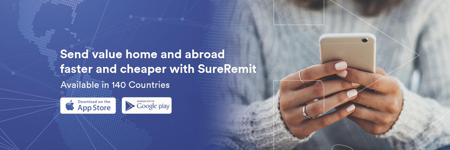 SureRemit banner
