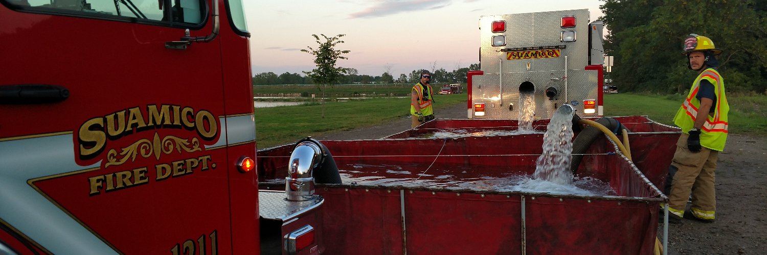 Suamico Fire Department banner