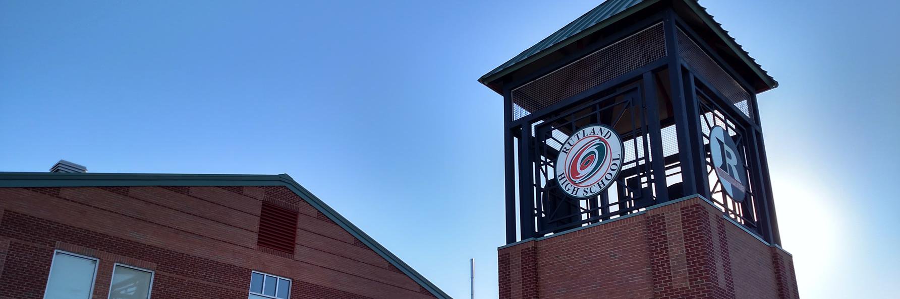 Rutland High School banner
