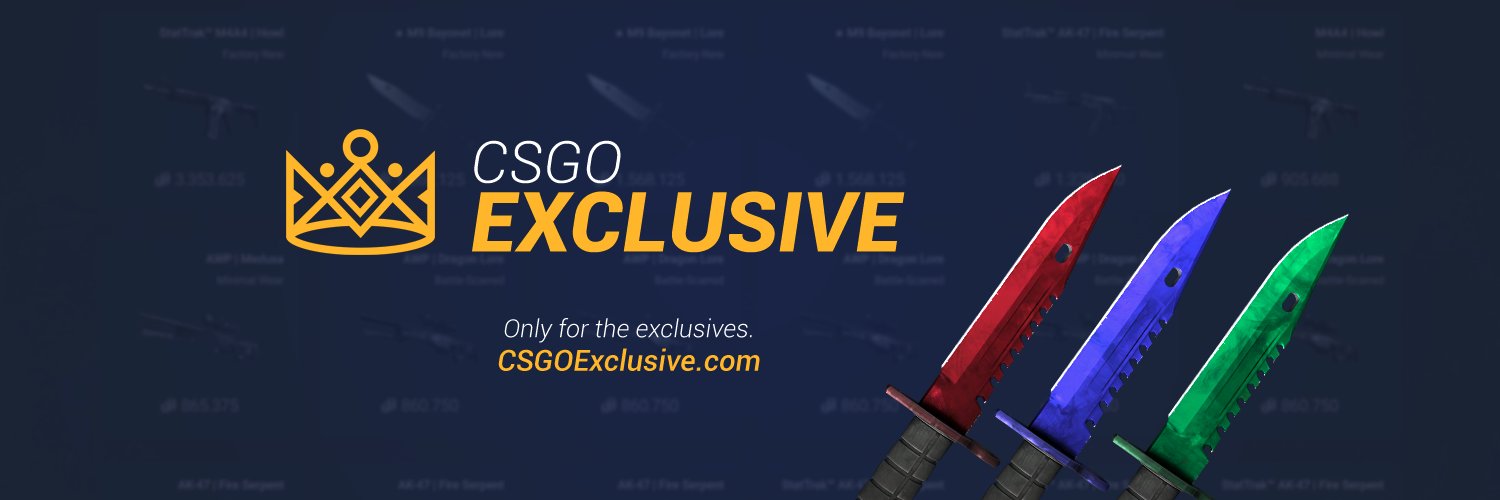 CSGOExclusive.com banner