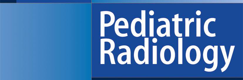Pediatric Radiology banner